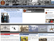 Tablet Screenshot of bharat-rakshak.com